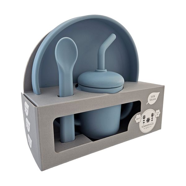 Hovedbilde Summerville Organic spisesett i 3 deler, stone ...
