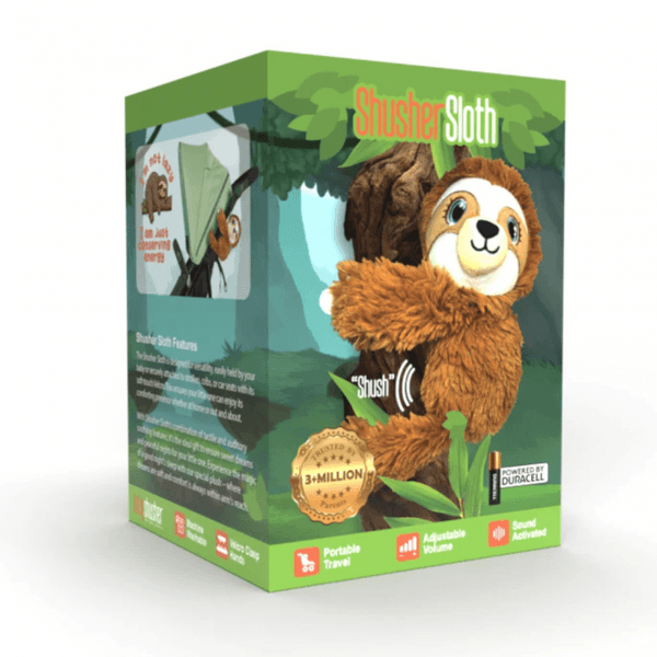 Hovedbilde Shusher Sloth - Dovendyr med lydmaskin for baby