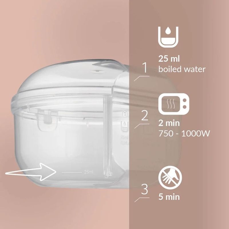 LOVI Prime Silicone Dynamic Soother 0-6m, 1stk, Blush Glow​