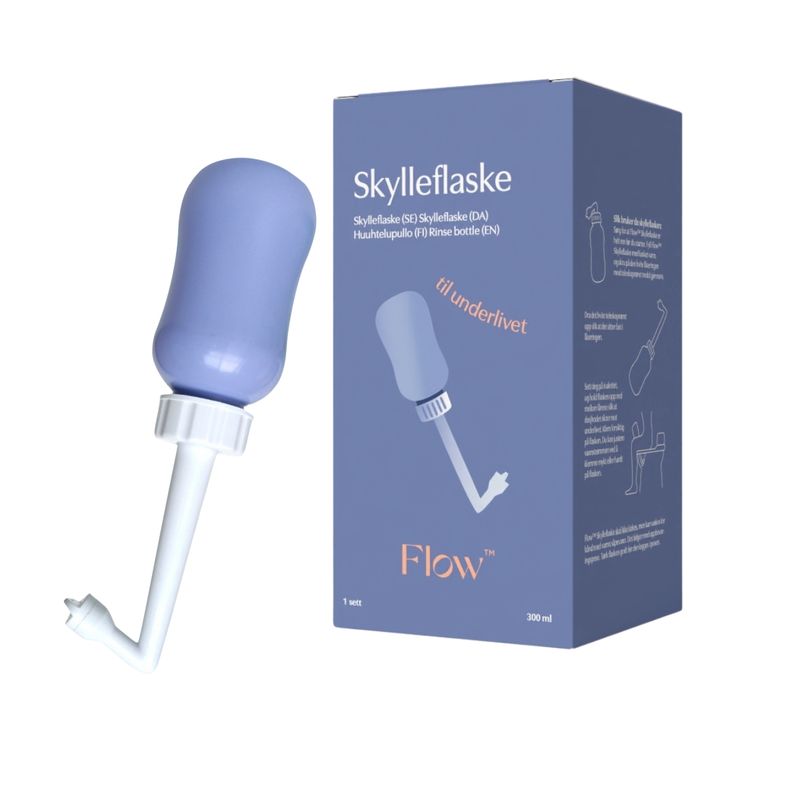 Flow Skylleflaske for underlivet etter fødsel, 1pk