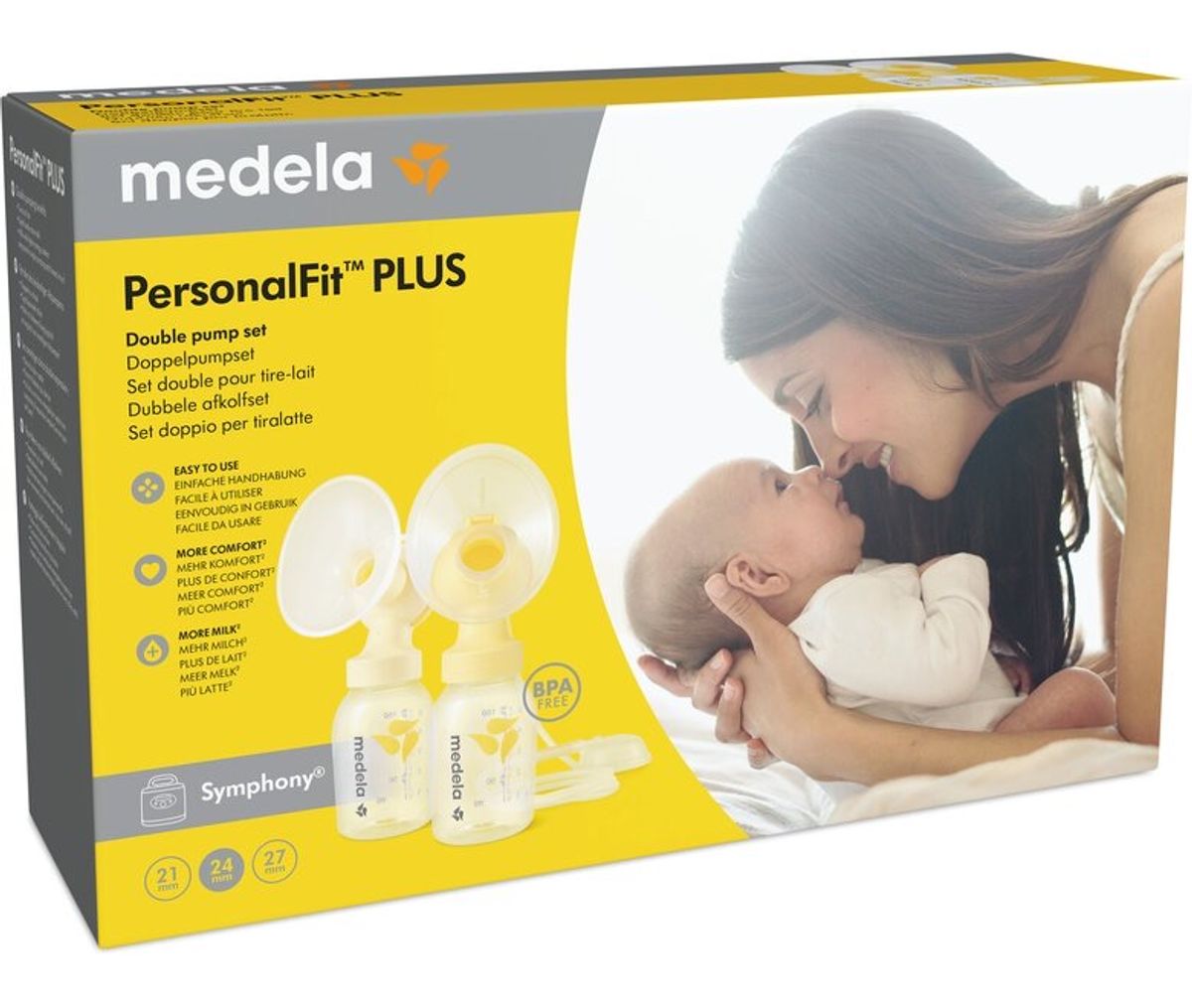 Medela PersonalFit PLUS - pumpesett til Symphony sykehuspumpe