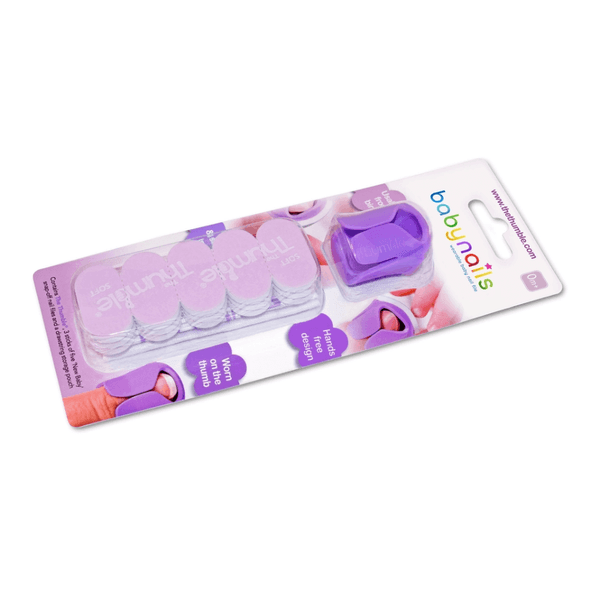 Hovedbilde BabyNails neglfil til baby, startsett med ...