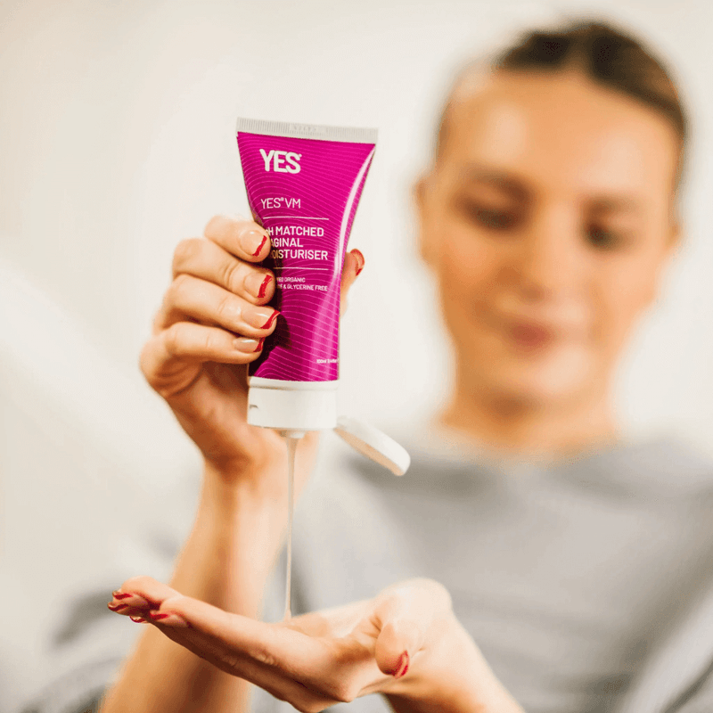 Outlet - (Ødelagt eske) YES VM Sertifisert Økologisk Vannbasert vaginal fuktighetsgiver 100ml - 1pk
