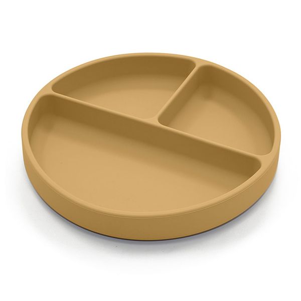 Hovedbilde Summerville Organic Tallerken delt silikon, oker