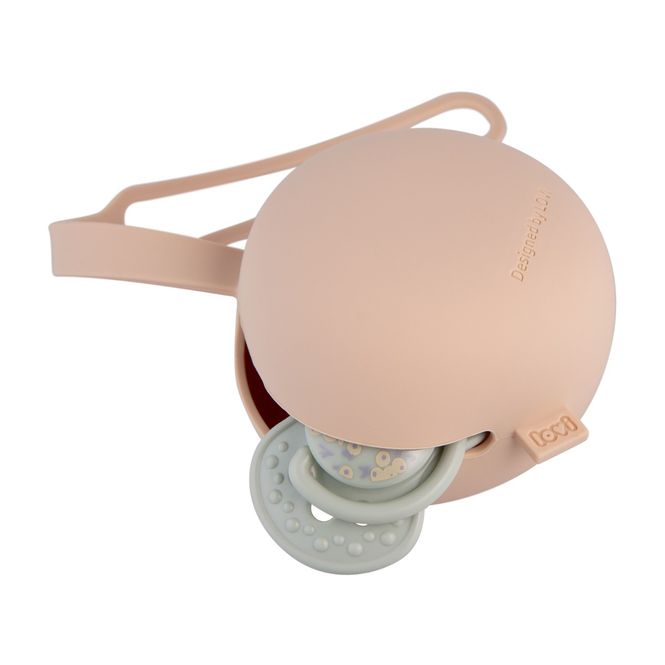 Hovedbilde LOVI Silicone Soother Case Nude