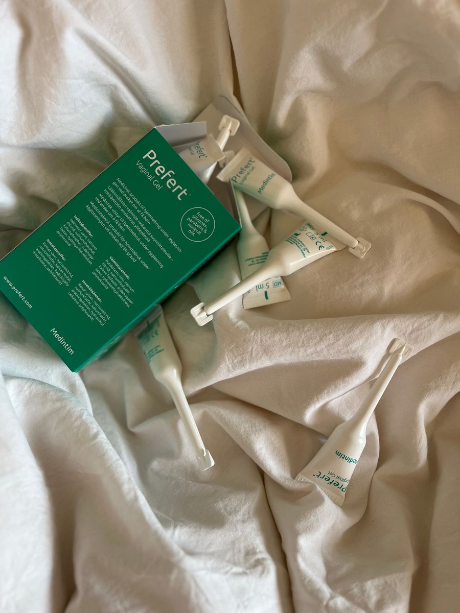 Medintim Prefert Vaginal gel sædvennlig glidemiddel 8 x 5ml