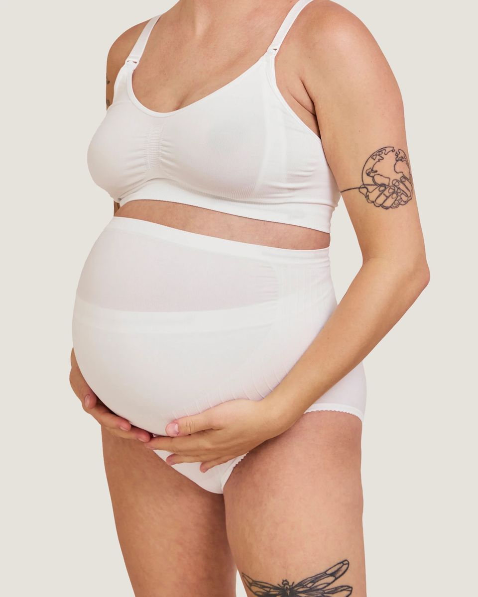 Carriwell Seamless Maternity Support Band (White) 1pk