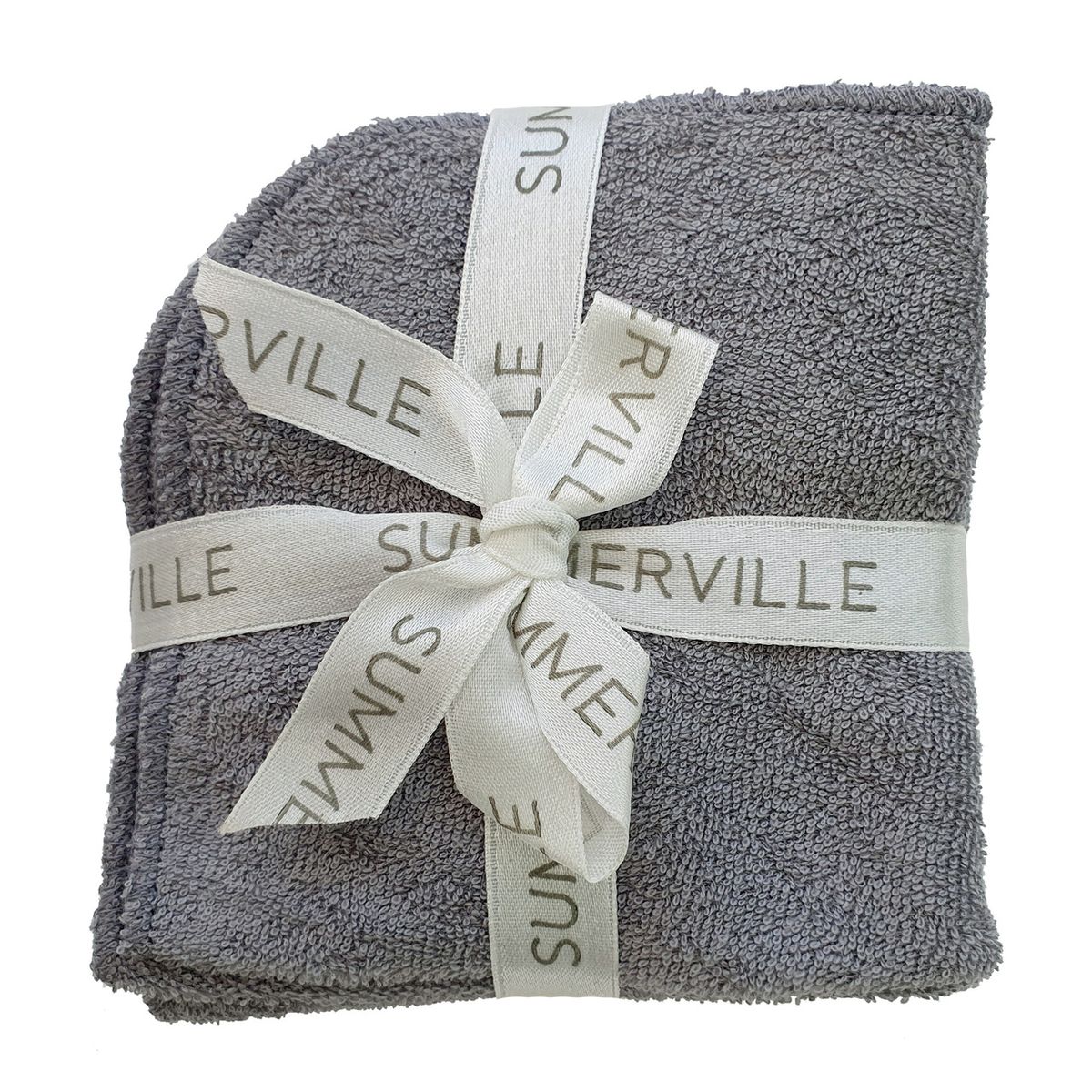 Summerville Organic vaskekluter, 5pk, Grå