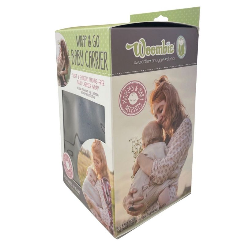 Woombie Wrap&Go bæresjal, Navy (mørk blå)