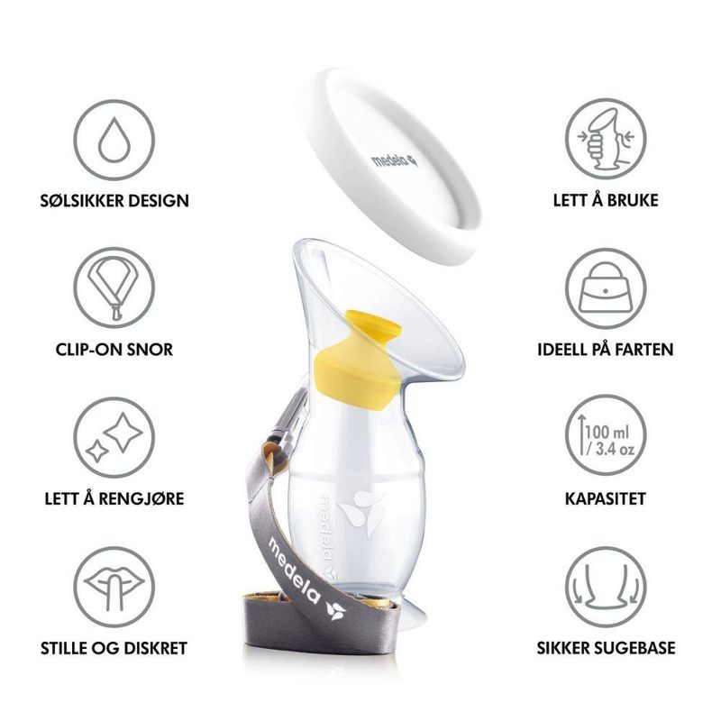 Medela Brystmelkoppsamler i silikon