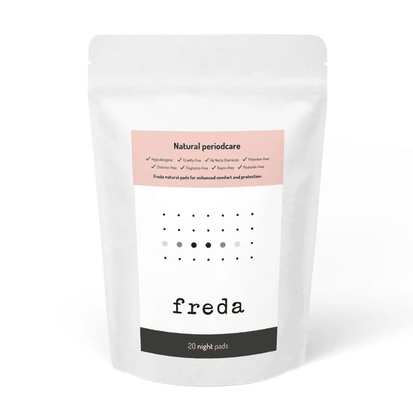 Hovedbilde Freda Menstruasjonsbind, 20pk, night