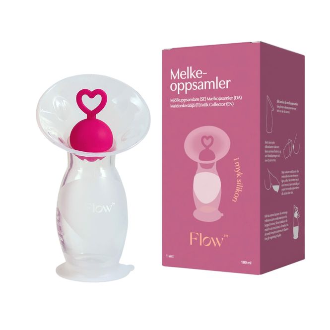 Hovedbilde Flow Melkeoppsamler m/silikonstopper - 1pk