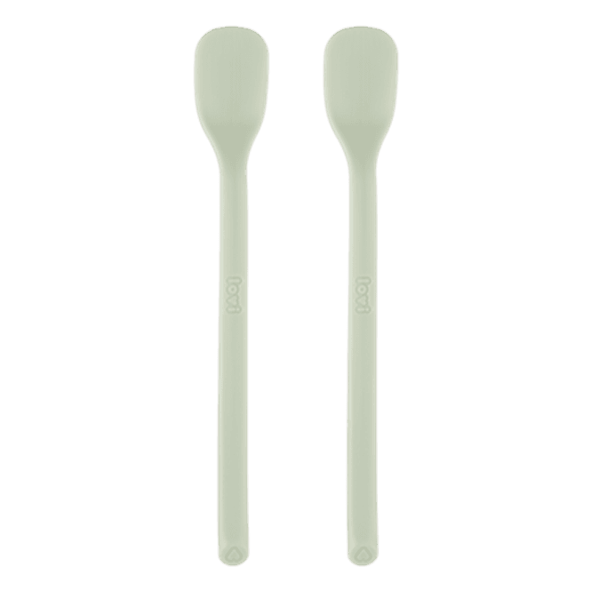 Hovedbilde LOVI First feeding spoon 2 pk - Pistachio​