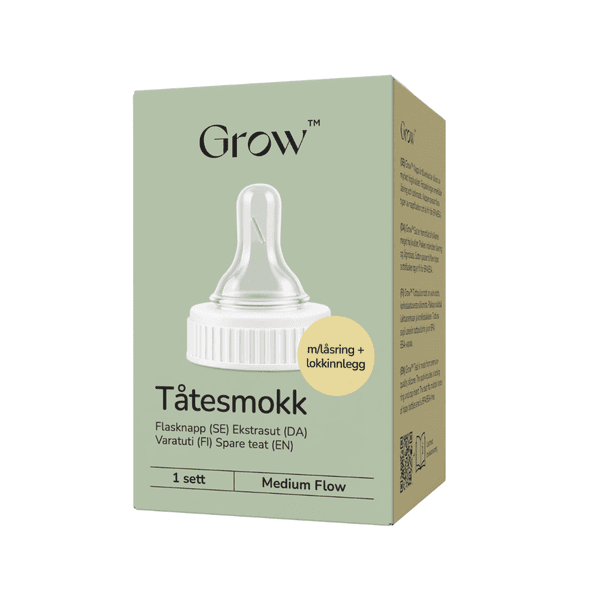 Hovedbilde Grow Tåtesmokk m/låsring og lokkinnlegg, medium ...