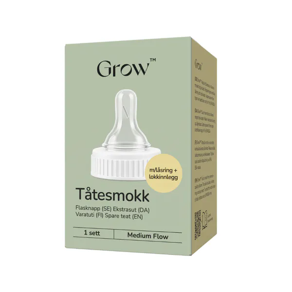 Hovedbilde Grow Tåtesmokk m/låsring og lokkinnlegg, medium ...