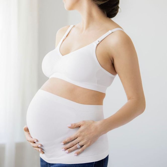 Hovedbilde Medela Graviditetsbelte, hvit