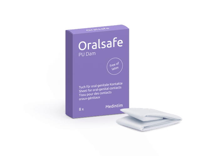 Hovedbilde Medintim Oralsafe Slikkelapp - Latexfri - Vanilje ...