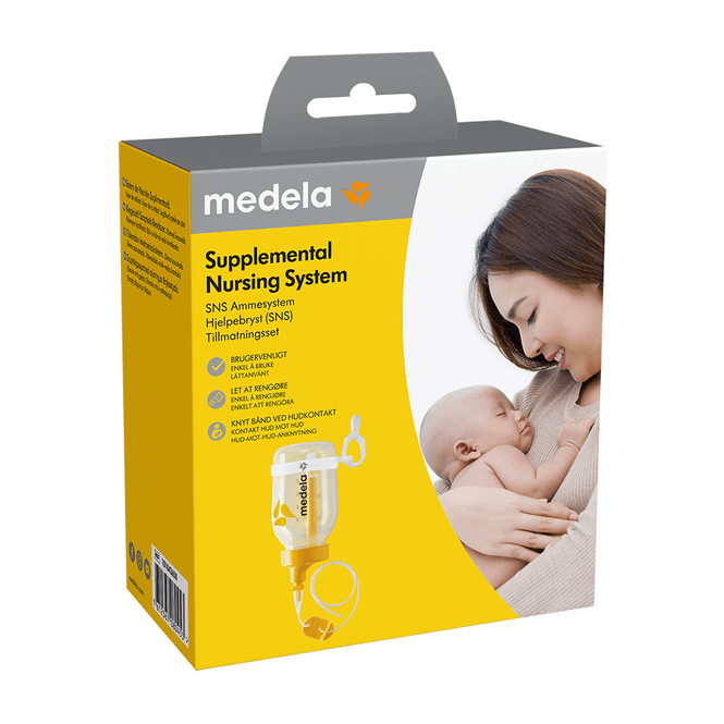 Hovedbilde Medela Hjelpebryst SNS 2.O