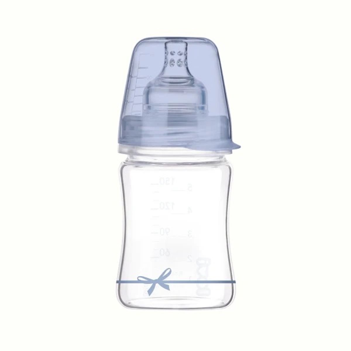 LOVI Glass Baby Bottle 150 ml, 0mnd+
