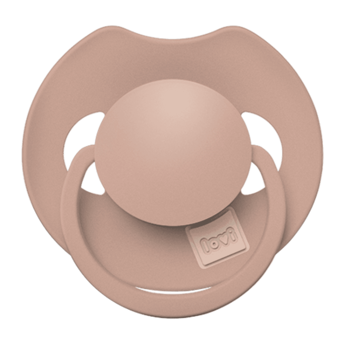 LOVI Prime Silicone Dynamic Soother 0-6m, 1stk, Blush